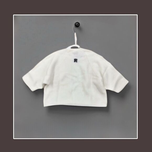 Ragdoll LA Wool Blend Short Sleeve Sweater Top - Picture 5 of 16